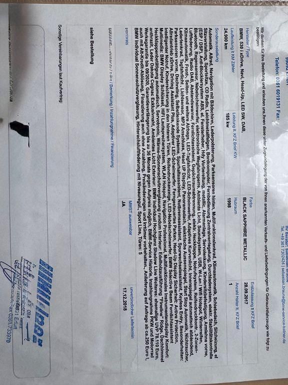 Gebraucht BMW 530 Performance 256 PS (188 kW) 2017 Schwarz Kombi