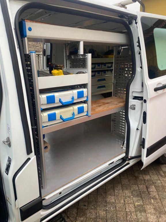 Gebraucht Ford Transit Custom 105 PS (77 kW) 2018 Weiß Van / Kleinbus
