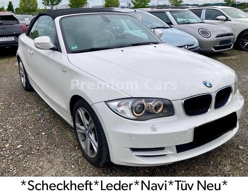 Weiß Gebraucht 2010 BMW 118 Cabriolet Advantage Cabrio | 8.990 € (Fairer Preis) - Bild 1/4