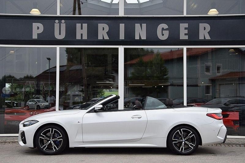 Weiß Gebraucht 2021 BMW 420 M Sport Cabrio | 38.490 € (Fairer Preis) - Bild 1/4