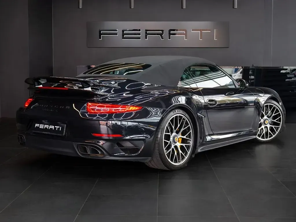 Gebraucht Porsche 911 Turbo S Cabriolet 560 PS (411 kW) 2014 Schwarz Cabrio