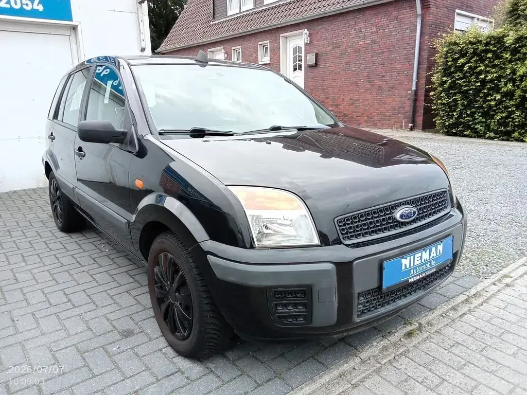 Gebraucht Ford Fusion Fun X 75 PS (55 kW) 2006 Schwarz Kleinwagen