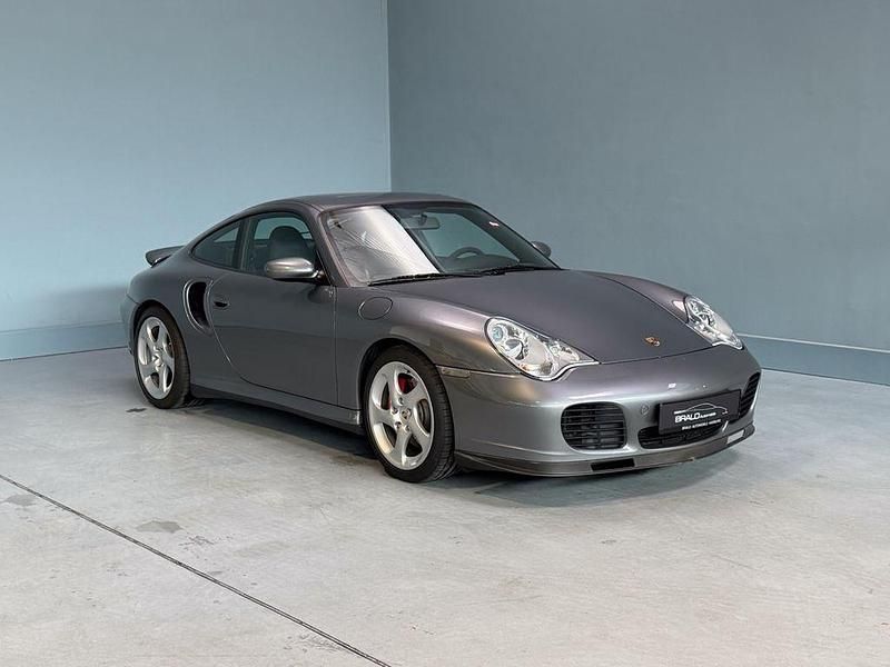 Gebraucht Porsche 911 Turbo 420 PS (308 kW) 2001 Schiefergraumet. Coupé