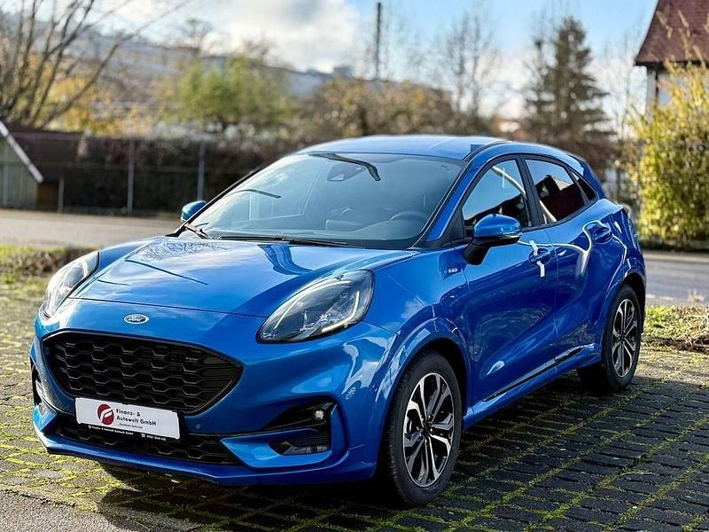 Dynamicblau Gebraucht 2024 Ford Puma ST-Line X SUV | 23.990 € (Superpreis) - Bild 1/4