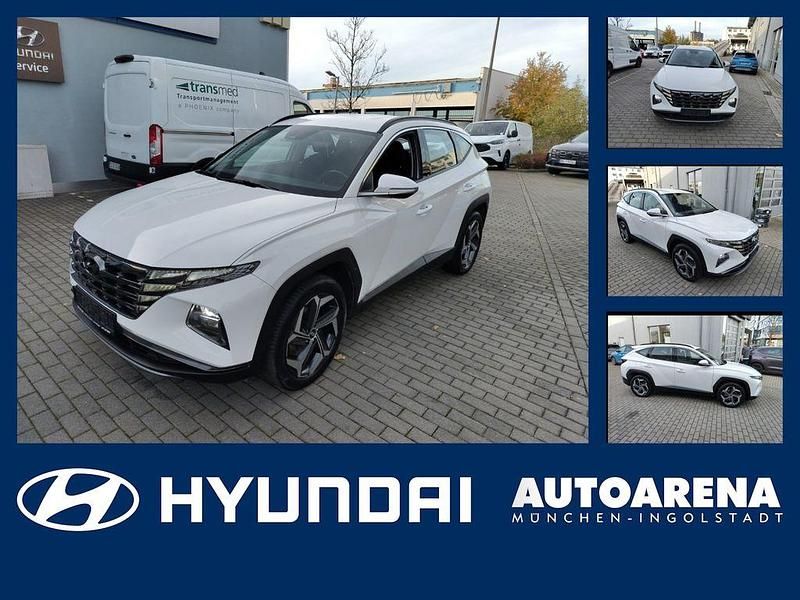 Atlas white / sol Gebraucht 2022 Hyundai Tucson SUV | 25.975 € (Guter Preis) - Bild 1/4