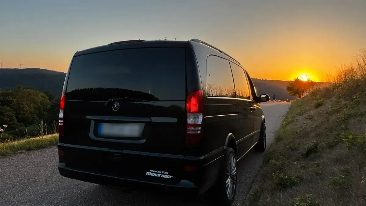 Gebraucht Mercedes Viano 204 PS (150 kW) 2007 Schwarz Van / Kleinbus