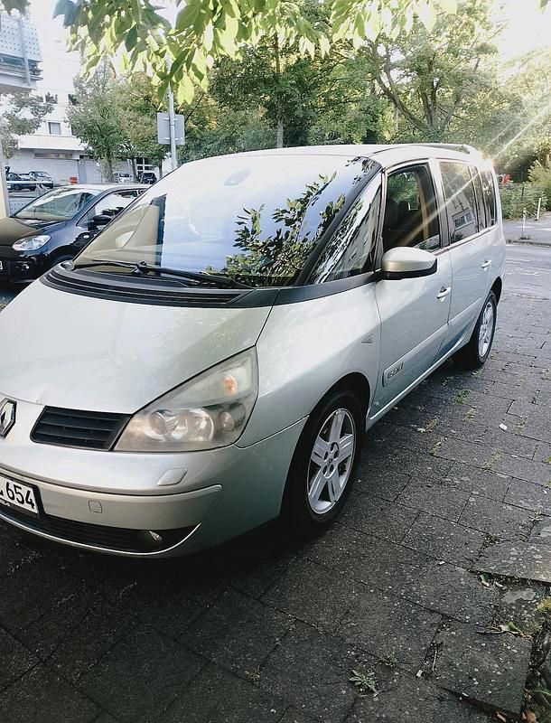 Silber Gebraucht 2004 Renault Espace Van / Kleinbus | 1.100 € - Bild 1/4