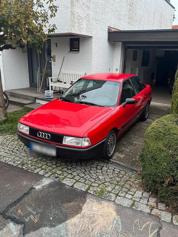 Gebraucht Audi 80 70 PS (51 kW) 1991 Rot Limousine