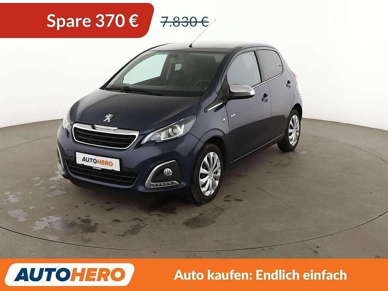 Gebraucht Peugeot 108 Style 69 PS (50 kW) 2017 Bleu smalt Kleinwagen