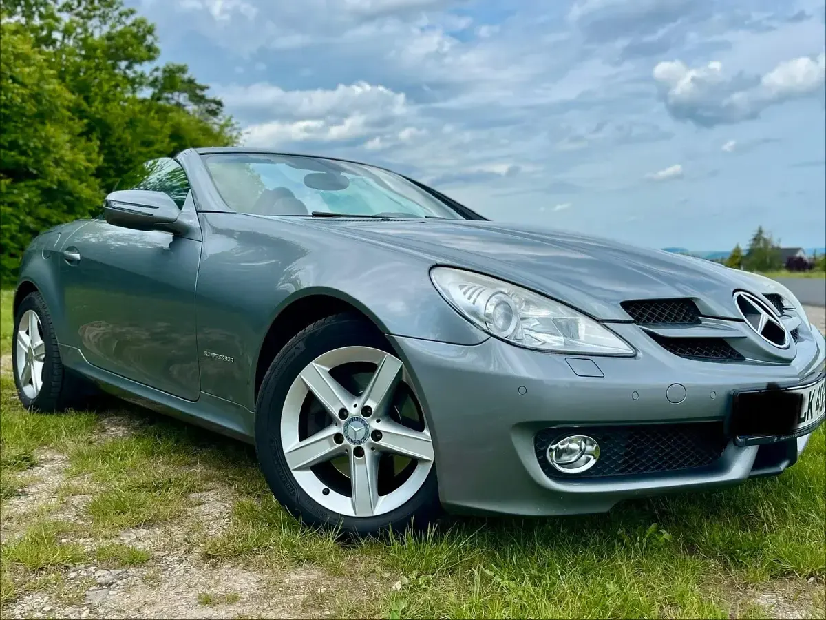 Gebraucht Mercedes SLK200 186 PS (136 kW) 2008 Grau Cabrio