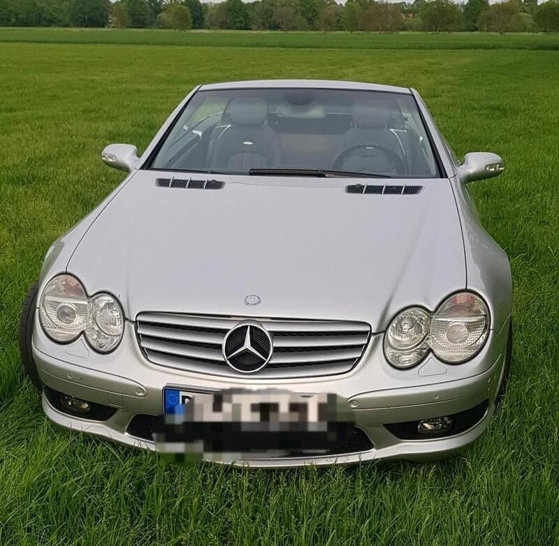 Gebraucht Mercedes SL55 AMG AMG 500 PS (367 kW) 2002 Silber Cabrio