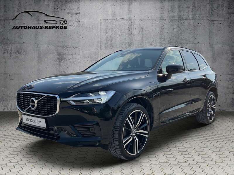 Schwarz metallic Gebraucht 2020 Volvo XC60 R-Design SUV | 39.900 € (Teuer) - Bild 1/4