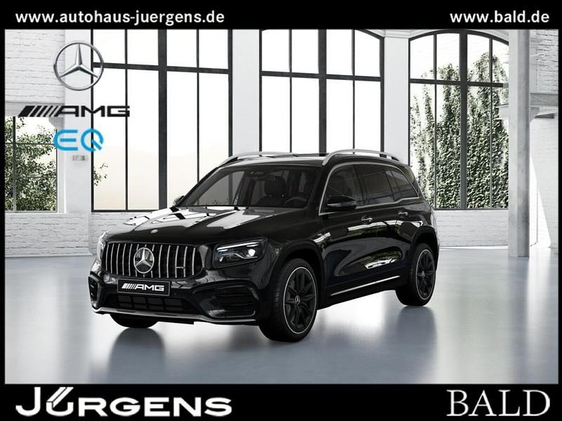 Schwarz kosmosschwarz metallic Gebraucht 2025 Mercedes GLB35 AMG SUV | 61.350 € (Teuer) - Bild 1/4