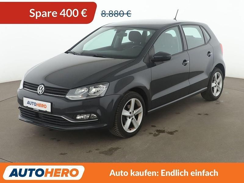 Grau Gebraucht 2015 VW Polo Comfortline Kleinwagen | 8.480 € (Fairer Preis) - Bild 1/3
