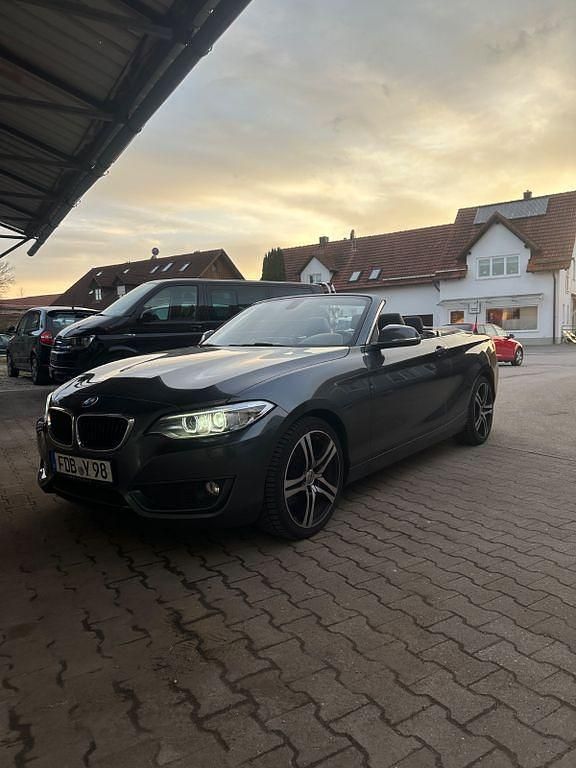 Gebraucht BMW 228 Advantage 245 PS (180 kW) 2015 Grau Cabrio