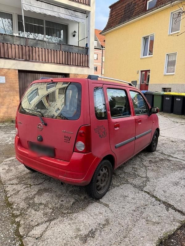 Gebraucht Opel Agila 80 PS (58 kW) 2005 Rot Van / Kleinbus