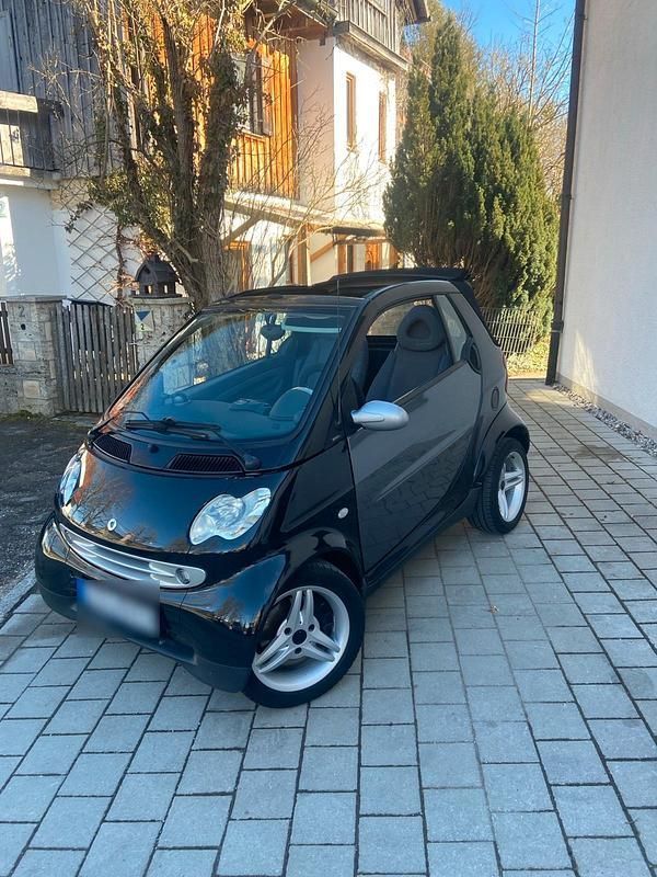 Gebraucht Smart ForTwo Cabrio 61 PS (44 kW) 2004 Schwarz Cabrio