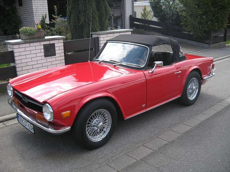 Gebraucht Triumph TR6 95 PS (69 kW) 1971 Rot Cabrio