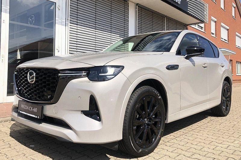 Beige Gebraucht 2022 Mazda CX-60 Homura-Line SUV | 38.995 € (Etwas zu teuer) - Bild 1/4
