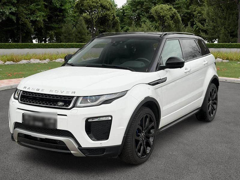 Weiß Gebraucht 2018 Land Rover Range Rover evoque SE SUV | 21.500 € (Teuer) - Bild 1/4