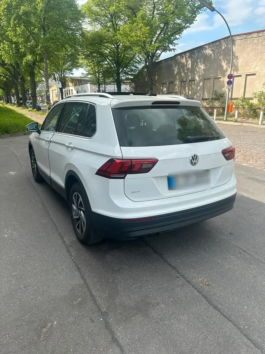 Używany VW Tiguan 150 KM (110 kW) 2018 Biały SUV