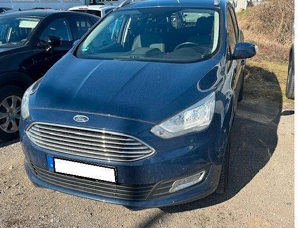 Gebraucht Ford Grand C-Max Titanium 120 PS (88 kW) 2018 Blau Van / Kleinbus