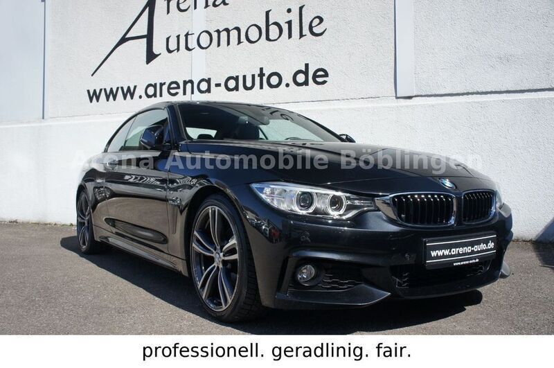 Schwarz Gebraucht 2016 BMW 420 M Sport Cabrio | 24.990 € (Fairer Preis) - Bild 1/4