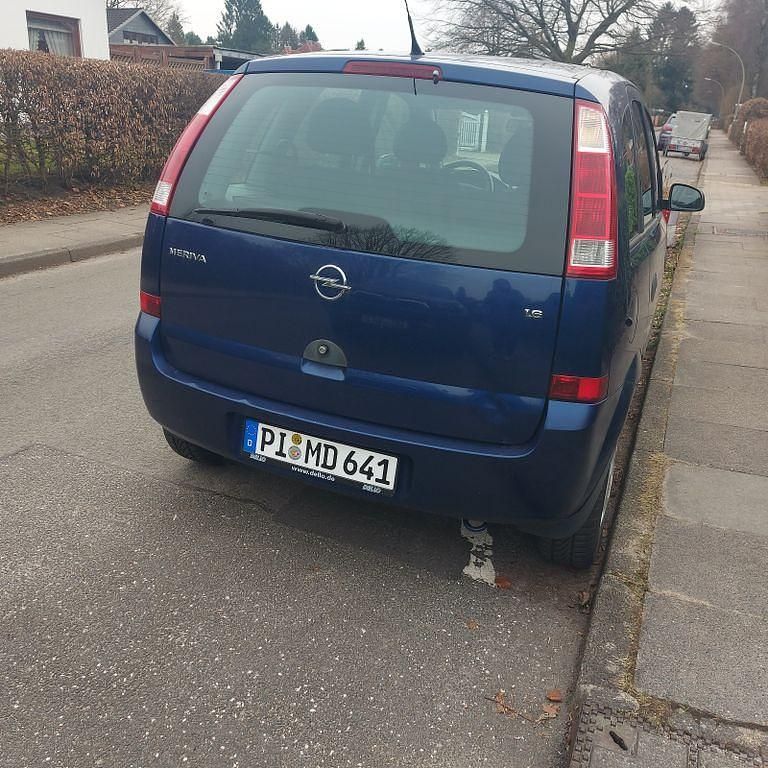 Gebraucht Opel Meriva 101 PS (74 kW) 2003 Blau Van / Kleinbus