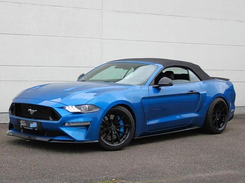 Blau Gebraucht 2020 Ford Mustang | 47.955 € (Fairer Preis) - Bild 1/4