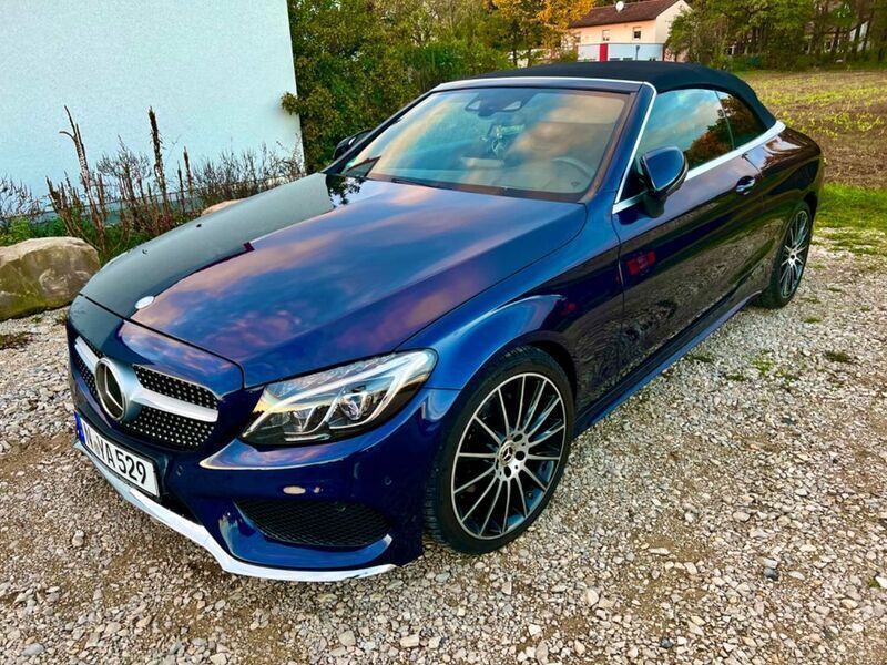 Gebraucht 2016 Mercedes C220 AMG Cabrio | 30.950 € (Teuer) - Bild 1/4