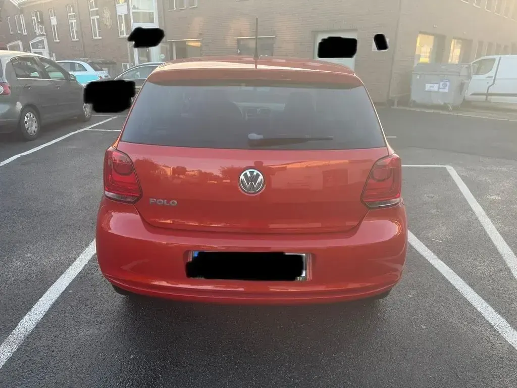 Gebraucht VW Polo Match 60 PS (44 kW) 2013 Rot Kleinwagen