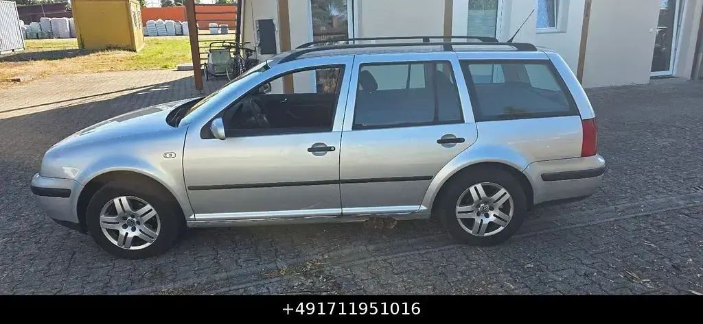 Gebraucht VW Golf IV 101 PS (74 kW) 2002 Silber Kombi