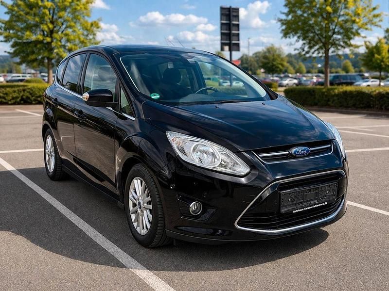 Gebraucht Ford C-MAX Titanium 125 PS (91 kW) 2016 Schwarz Van / Kleinbus