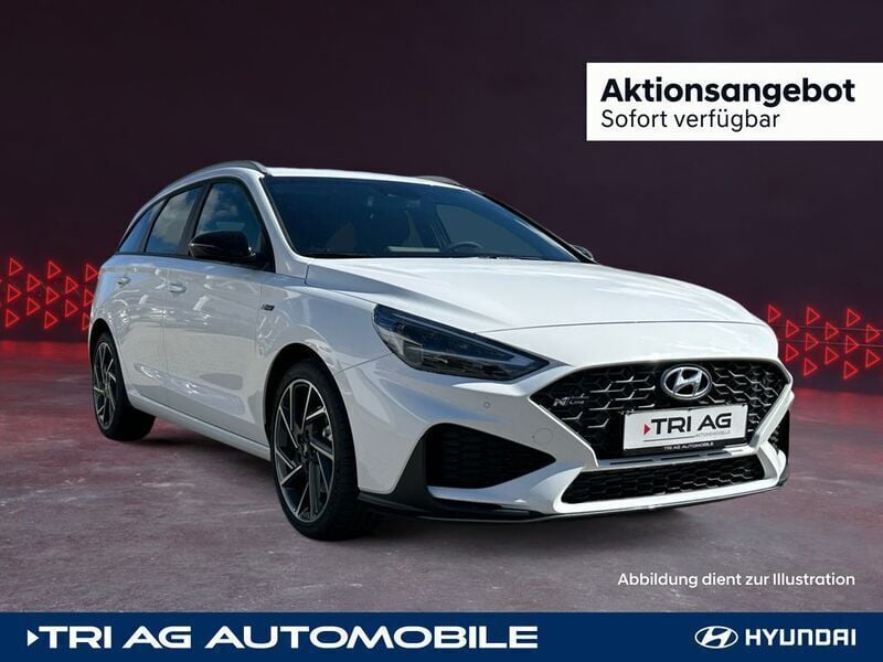 Atlas white / sol Gebraucht 2024 Hyundai i30 N Line Kombi | 25.990 € (Etwas zu teuer) - Bild 1/4