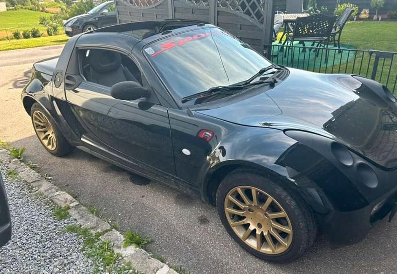 Schwarz Gebraucht 2005 Smart Roadster Cabrio | 5.600 € (Etwas zu teuer) - Bild 1/4