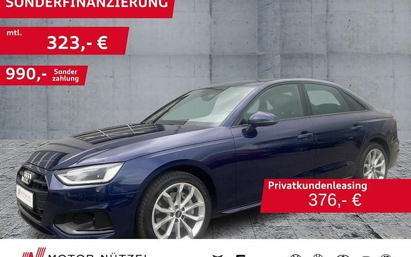 Second-hand Audi A4 Advanced Plus 204 CP (150 kW) 2022 Albastru Berlinǎ