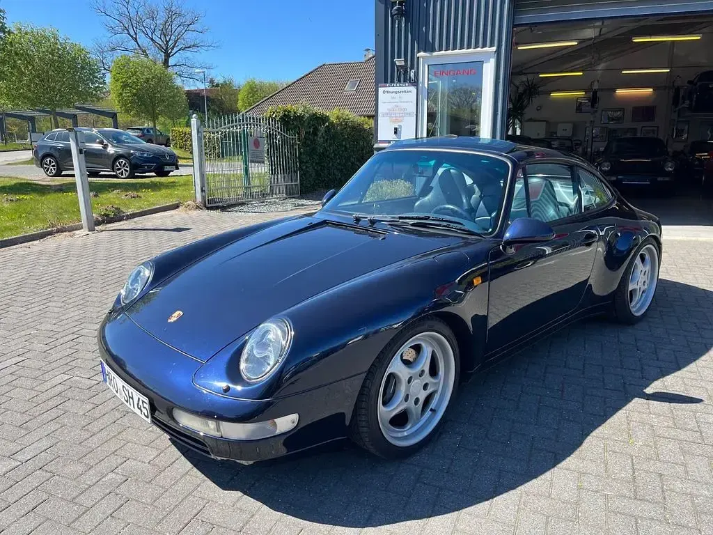 Gebraucht Porsche 993 286 PS (210 kW) 1996 Blau Cabrio