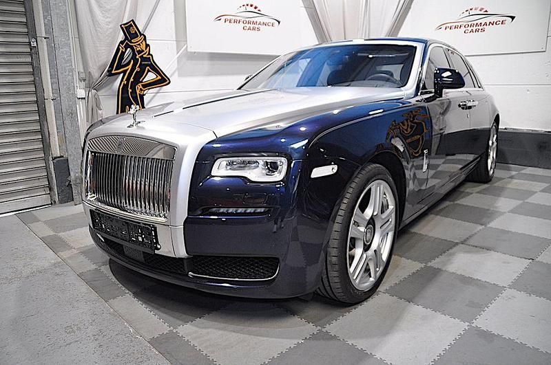 Gebraucht Rolls Royce Ghost 571 PS (419 kW) 2015 Blau Limousine