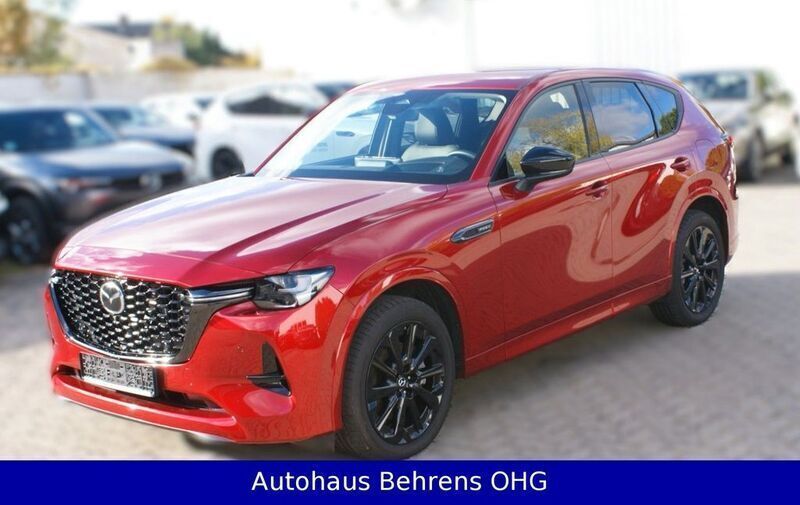 Rot Gebraucht 2023 Mazda CX-60 Homura-Line SUV | 44.990 € (Fairer Preis) - Bild 1/4