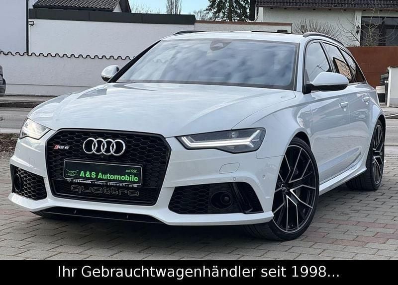 Weiß Gebraucht 2018 Audi RS6 Performance Limousine | 69.990 € - Bild 1/4