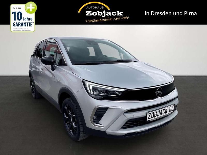 Gebraucht Opel Crossland Elegance 110 PS (80 kW) 2024 Lackierung aluminiumgrau/meta SUV