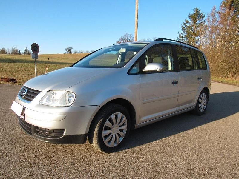 Gebraucht VW Touran 90 PS (66 kW) 2006 Silber Van / Kleinbus