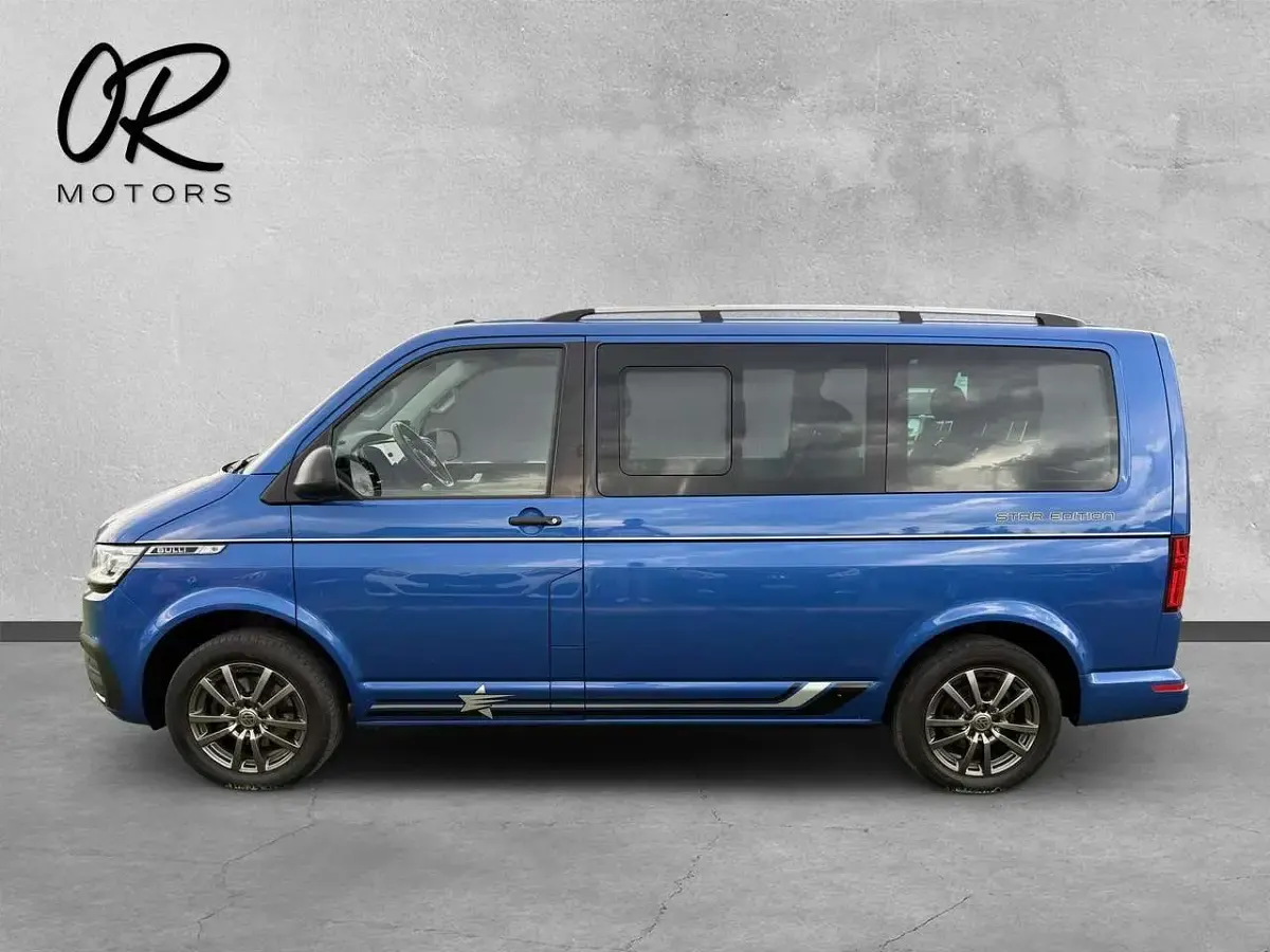 Gebraucht VW Multivan Edition 150 PS (110 kW) 2020 Ravennablau metallic Van / Kleinbus