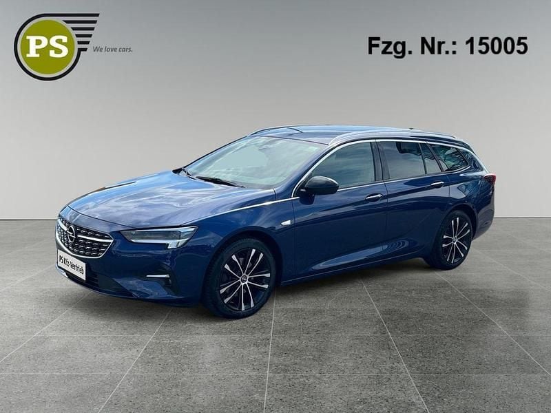 Blau Gebraucht 2022 Opel Insignia Ultimate Kombi | 11.480 € (Teuer) - Bild 1/4