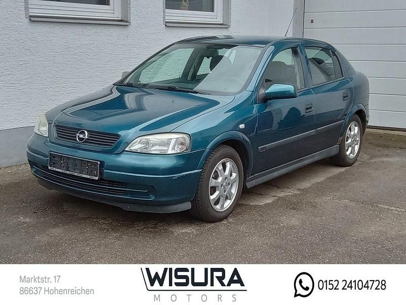 Gebraucht Opel Astra Selection 84 PS (61 kW) 2001 Blau Limousine