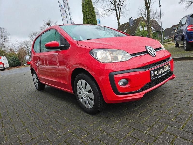 Rot Gebraucht 2019 VW up! move up! Kleinwagen | 7.990 € (Fairer Preis) - Bild 1/4