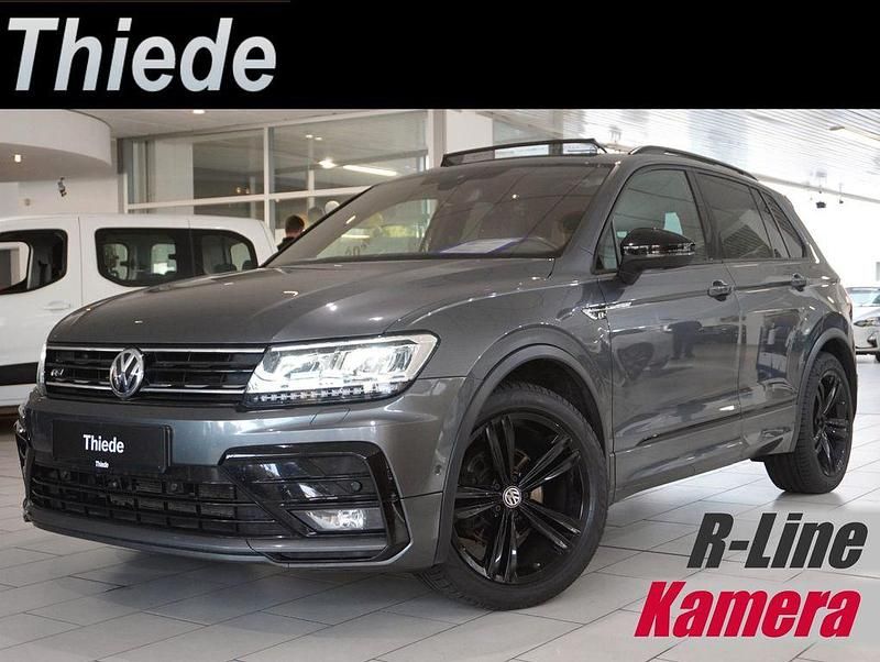 Indiumgrau metallic Gebraucht 2020 VW Tiguan R-line SUV | 23.920 € (Guter Preis) - Bild 1/3