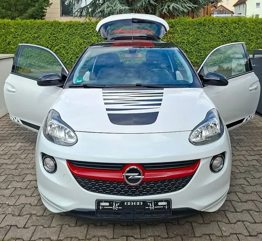 Gebraucht Opel Adam Slam 101 PS (74 kW) 2014 Weiß Kleinwagen