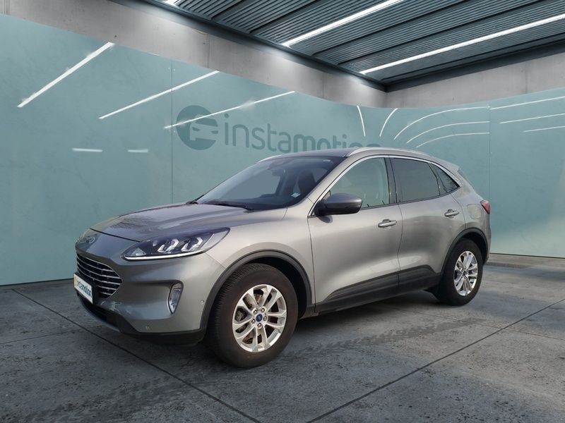 Silber Gebraucht 2021 Ford Kuga Titanium SUV | 25.765 € (Teuer) - Bild 1/3