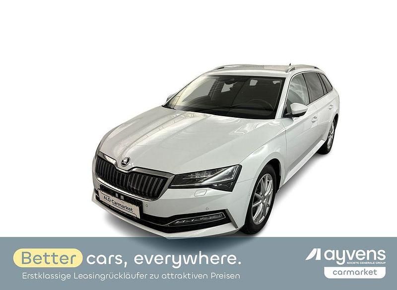 Gebraucht Skoda Superb Style 156 PS (114 kW) 2022 Moonweiss metallic Kombi